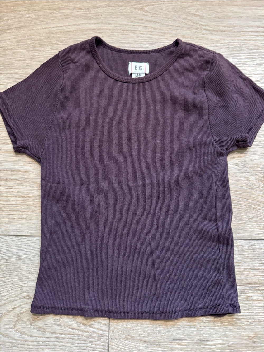 BDG Urban Outfitters Ribbed Cropped Baby Tee